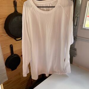 George Men's Long Sleeve Tee - White